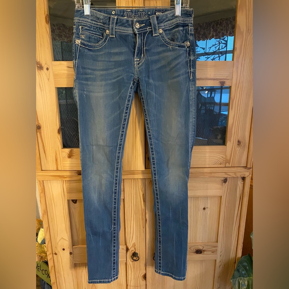 Miss Me Light Blue Denim Jeans